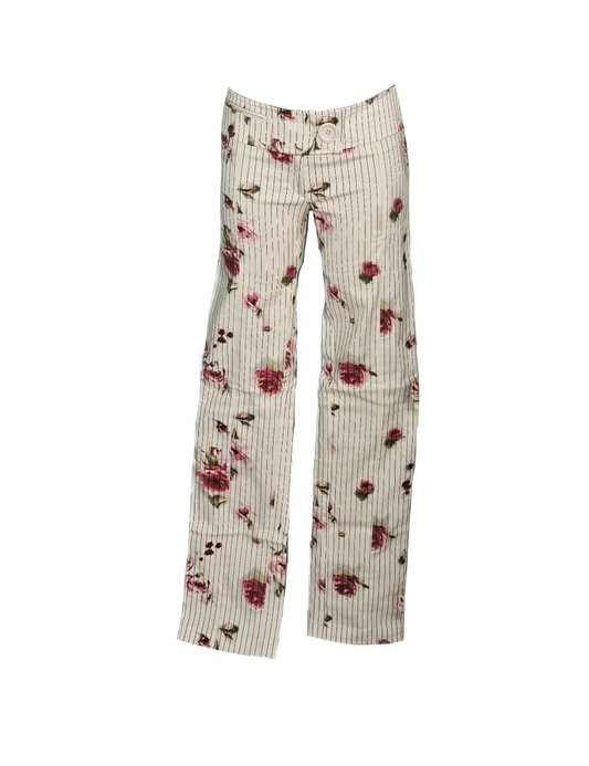 floral,guess collection, vintage παντελονι ισια γραμμη,χαμηλομεσο ,καθημερινο,σπορ,ανοιξιατικο,
φθινοπωρινό ,βραδυνο,πρωινο,γραφειο,σχολειο,πανεπιστημιο,εκδρομη