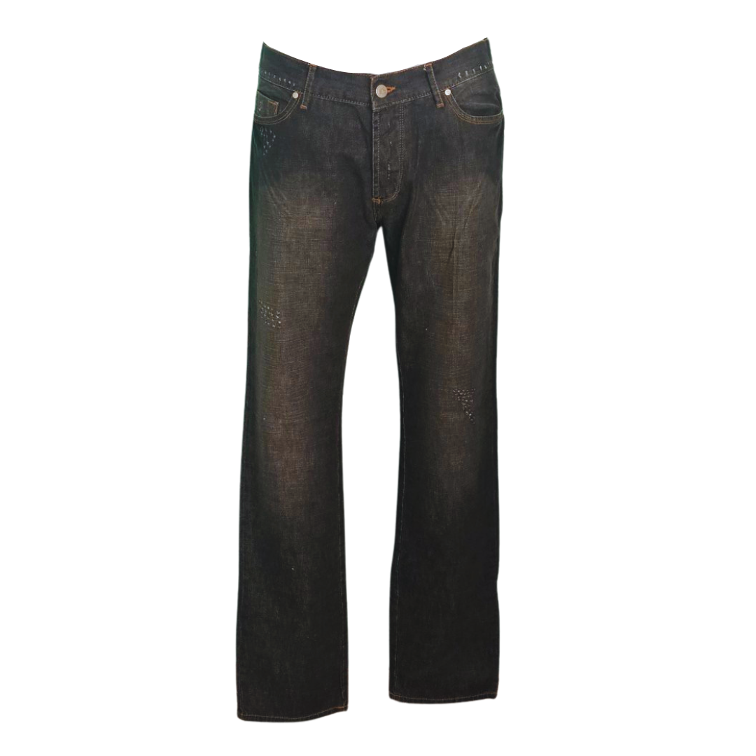 τζην ντένιμ ,ανδρικό,σπορ,καλοκαιρινο,χειμερινο 
σπορ βιταντζ πεντατσεπο με εξώγαμα πορτοκαλί,κουμπια,σκισιματα,μπαλωματα,πετροπλυμενο,με ξεβαματα,για κάθε μέρα,δουλεια,γραφειο,σχολειο,βαπτιση,
ορκομωσία,σχεδιαστικο,ιταλικο,
gianfrancoferre,ιταλος σχεδιαστης,ανοιχτο στα μπατζάκια
ανοιχτό για μπότες ,κανονική μέση,35 νούμερο,32 νούμερο ,άνετο,ανθεκτικο
