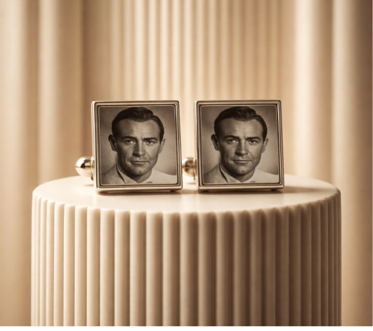 Rare Sand Copenhagen Icons", Cufflinks" και "007 Sean Connery Memorabilia"."Pop Art Aesthetic"Cinematic Memorabilia"New Old Stock Groom's Gift / Luxury GiftGroom's Gift / Luxury GiftLimited Edition SeriesSand Copenhagen Vintage Cufflinks - SEAN CONNERY "007" Edition - ΑΦΟΡΕΤΑ με Αυθεντικό Κουτί - Συλλεκτικά IconsSand CopenhagenSand Copenhagen"Sean Connery Portrait Cufflinks"Vintage Designer Accessories"Deadstock Luxury"Ιδανικό για γαμήλιο δώρο ή για συλλέκτεςκινηματογραφικών αναμνηστικών"Investment Piece«